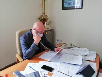 Вячеслав Доронин в формате телефонной линии ответил на вопросы горожан